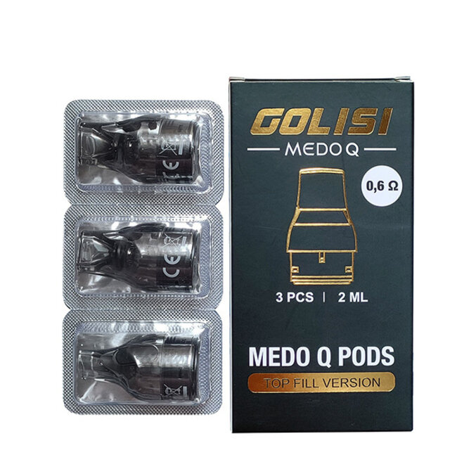 GOLISI Golisi Medo Q Pod Tank Verdampfer – Komfortables Top-Fill-System für grenzenlosen Genuss