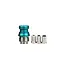 Drip Tip With Inserts Nut Billet Box Insert