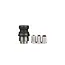 Drip Tip With Inserts Nut Billet Box Insert