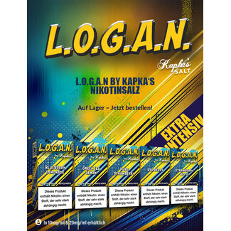 KAPKA'S FLAVA L.O.G.A.N. by Kapka's Flava Nikotinsalz Liquid 10ml 10mg/ml