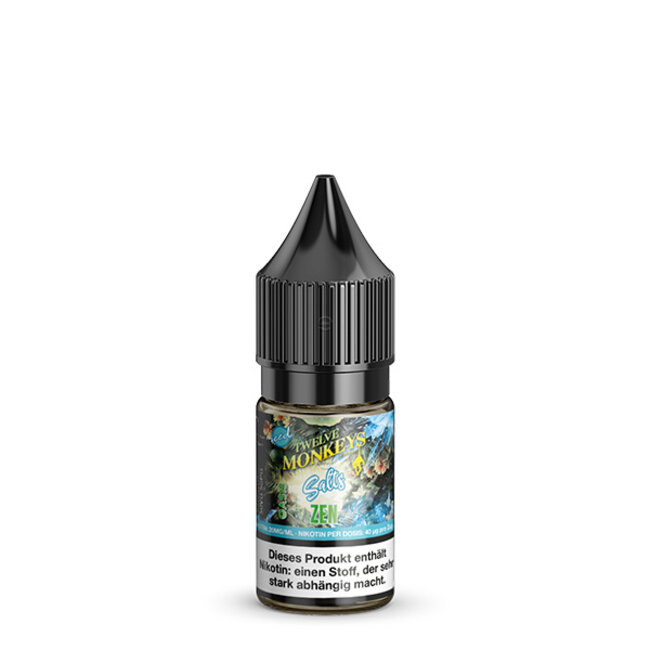 Twelve Monkeys Vapor Co. TWELVE MONKEYS - Zen Iced Nikotinsalz Liquid 10 ml