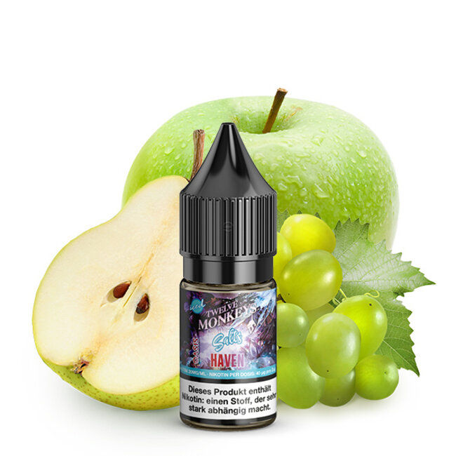 Twelve Monkeys Vapor Co. Twelve Monkeys Haven Iced Nikotinsalz Liquid