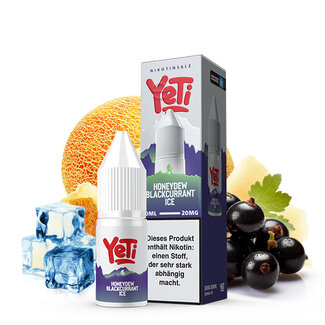 YETI YETI SUMMIT Honeydew Blackcurrant Ice Nikotinsalz Liquid 10 ml