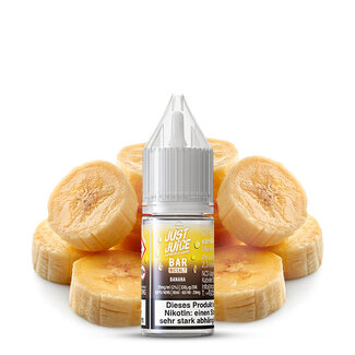 JUST JUICE JUST JUICE BAR RANGE Banana NicSalt Liquid 10 ml