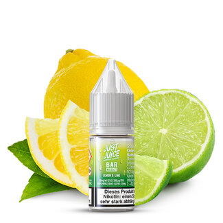 JUST JUICE JUST JUICE BAR RANGE Lemon & Lime Nikotinsalz