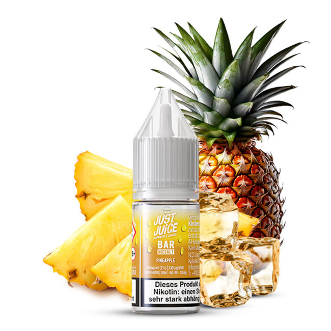 JUST JUICE JUST JUICE BAR RANGE Pineapple Nikotinsalz Liquid 10 ml
