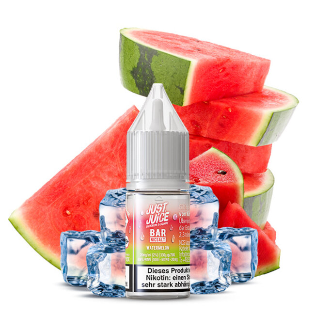 JUST JUICE JUST JUICE BAR RANGE Watermelon Nikotinsalz Liquid 10 ml