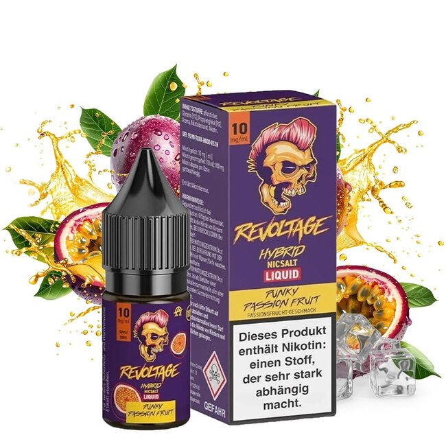 Revoltage Revoltage -  Punky Passion Fruit  Hybrid Nikotinsalz Liquid
