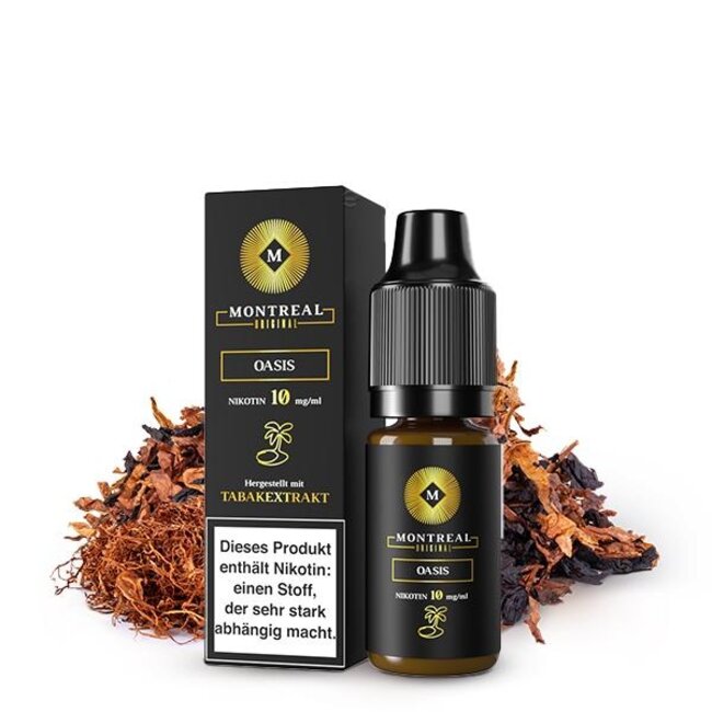 Montreal Original Labs  MONTREAL Nikotinsalz Liquid 10 ml 10mg