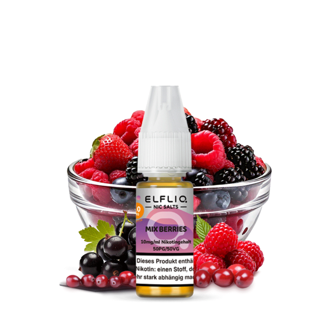 Elfliq Elfliq by Elfbar Nikotinsalz 10ml Liquid -Mix Berries