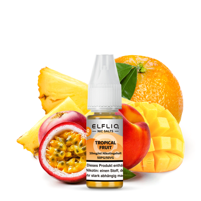Elfliq Elfliq by Elfbar Nikotinsalz 10ml Liquid-Tropical Fruit