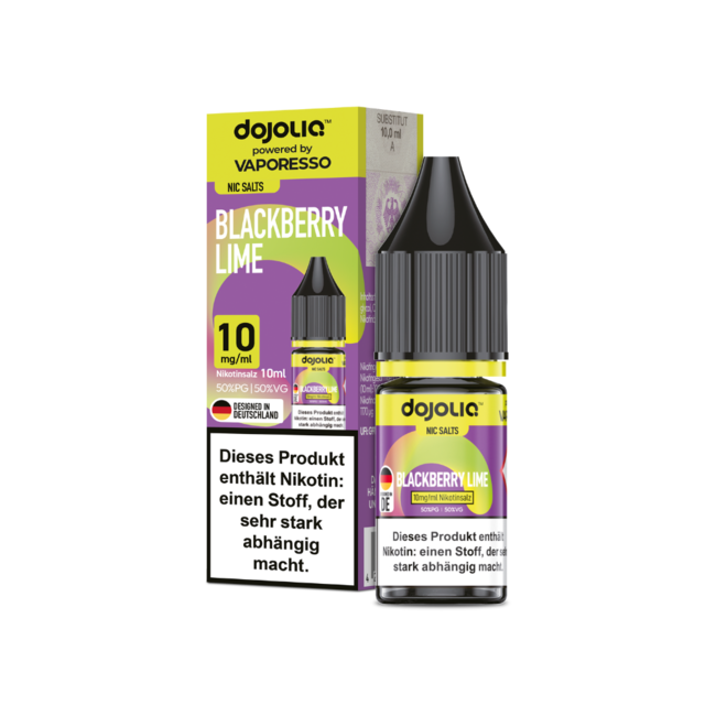 Vaporesso  Vaporesso - Dojoliq -Blackberry Lime  Nikotinsalz Liquid