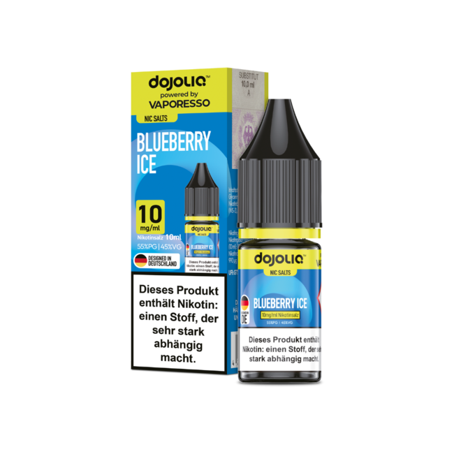 Vaporesso  Vaporesso - Dojoliq - Blueberry Ice  Nikotinsalz Liquid