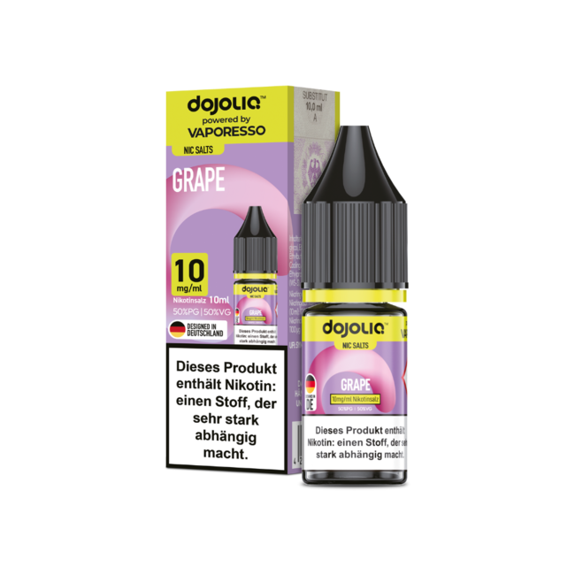Vaporesso  Vaporesso - Dojoliq - Grape  Nikotinsalz Liquid