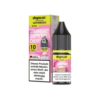 Vaporesso  Dojoliq Strawberry Raspberry Cherry Ice – Nikotinsalz