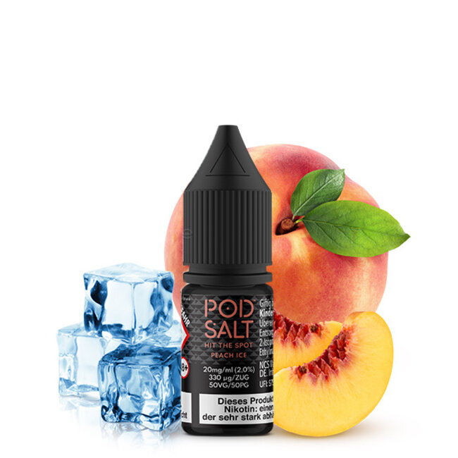 POD SALT POD SALT CORE Peach Ice Nikotinsalz Liquid 10 ml