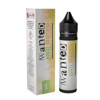 WANTED Wanted Aroma Longfill – Apfel Pfirsich