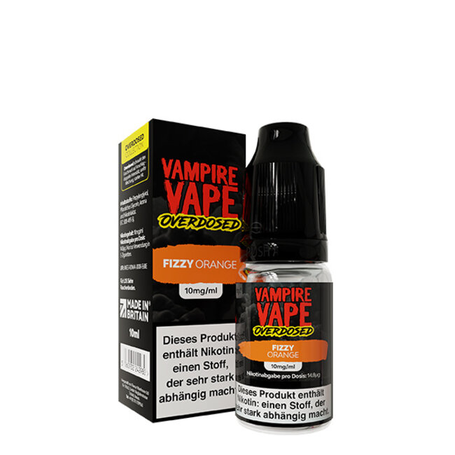Vampire Vape Vampire Vape Overdosed Fizzy Orange Nikotinsalz Liquid 10 ml