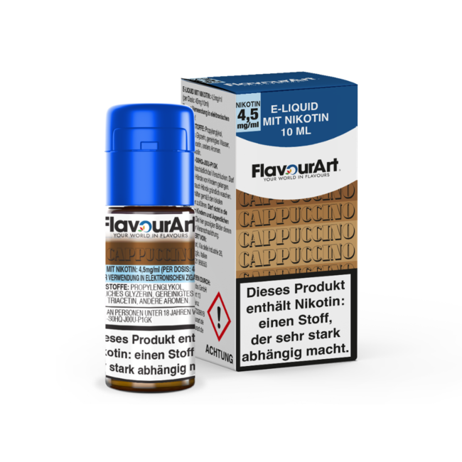 Flavour Art FlavourArt Cappuccino Liquid – 10 ml