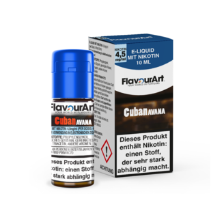 Flavour Art Cuban Avana E-Liquid von FlavourArt