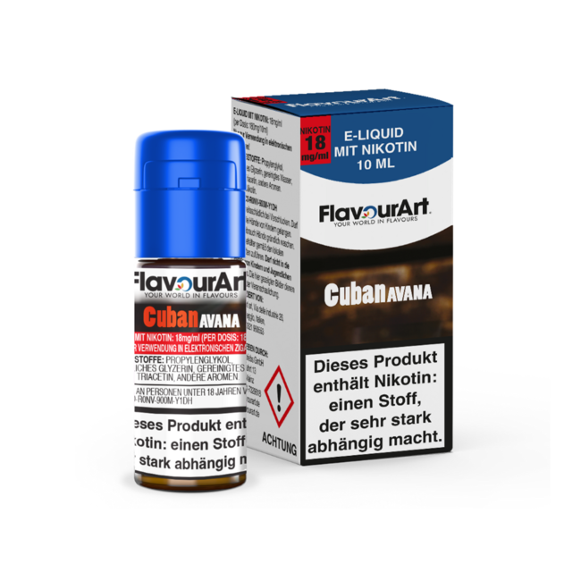 Flavour Art Cuban Avana E-Liquid von FlavourArt