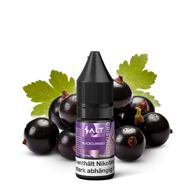 SALT CRISTALLITE SALT CRISTALLITE – Blackcurrant Nikotinsalz Liquid 10ml