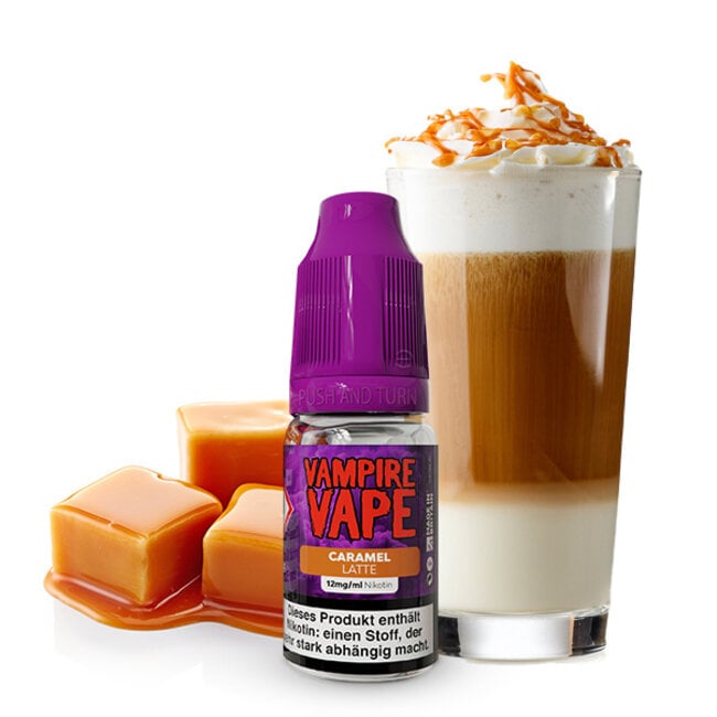 Vampire Vape VAMPIRE VAPE Caramel Latte Liquid 10ml