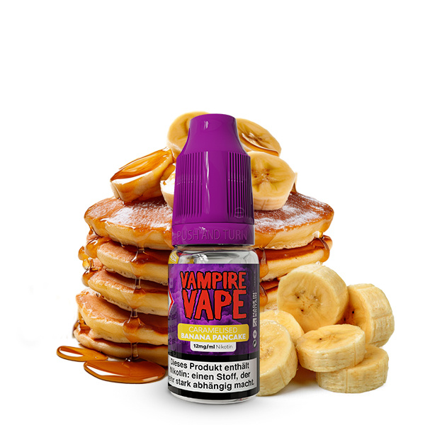 VAMPIRE VAPE Caramelised Banana Pancake Liquid