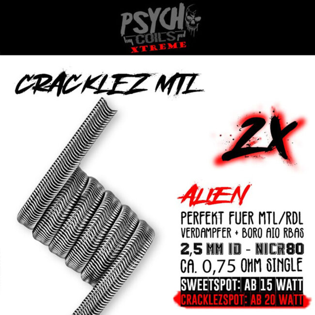 Psycho Coils Psycho Coils Cracklez MTL