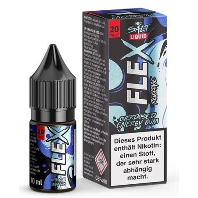 Revoltage Revoltage Flex Overdosed Nikotinsalz – Energy Gum 10ml