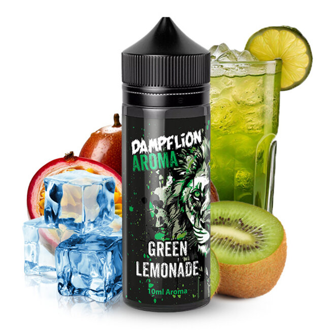 Dampflion DAMPFLION INTENSE Green Lemonade Aroma 10ml in 120ml Flasche