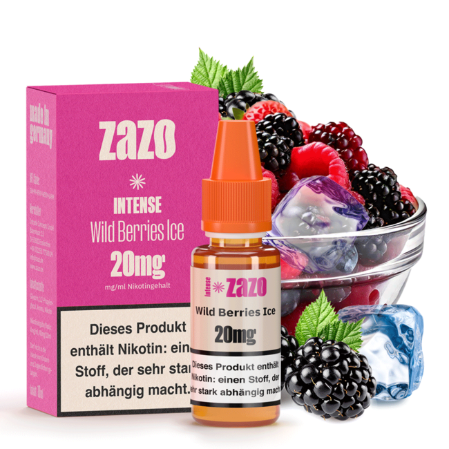 ZAZO Zazo INTENSE 10ml Nikotinsalz-Liquid 20mg/ml