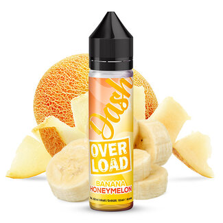 DASH LIQUIDS DASH LIQUIDS OVERLOAD Banana Honeymelon Aroma 10ml