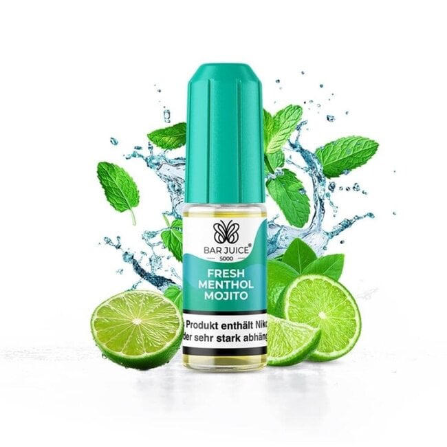 Bar Juice 5000 Bar Juice 5000 Nikotinsalz Liquid 10 ml – Fresh Menthol Mojito