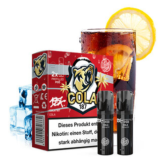 187 STRASSENBANDE 187 Strassenbande Prefilled Pod - Cola 187
