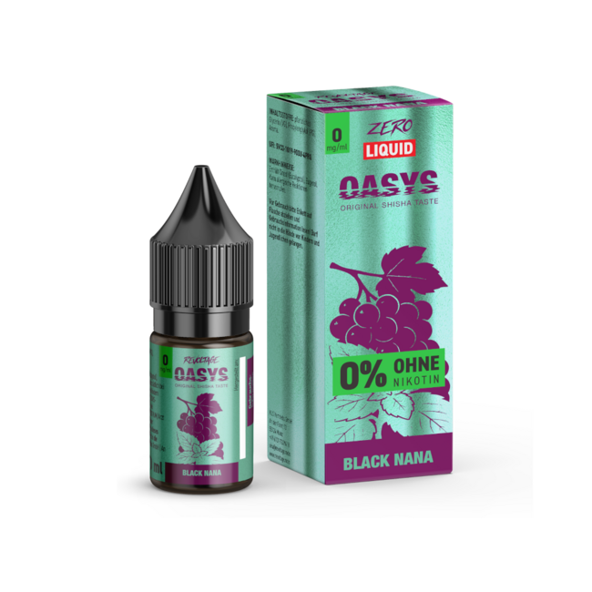 Revoltage - OASYS -  Black Nana Hybrid Nikotinsalz Liquid