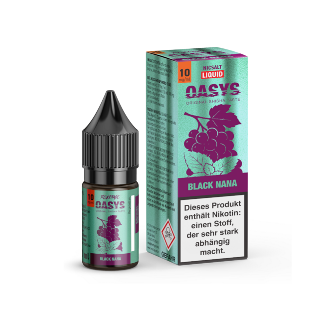 Revoltage - OASYS -  Black Nana Hybrid Nikotinsalz Liquid