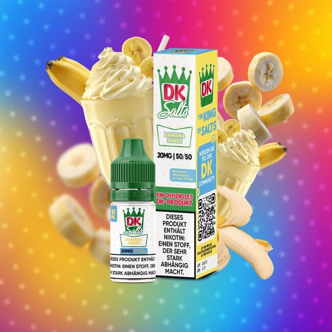 DONUT KING Banana Shake – DK Nikotinsalz (10mg / 20mg)