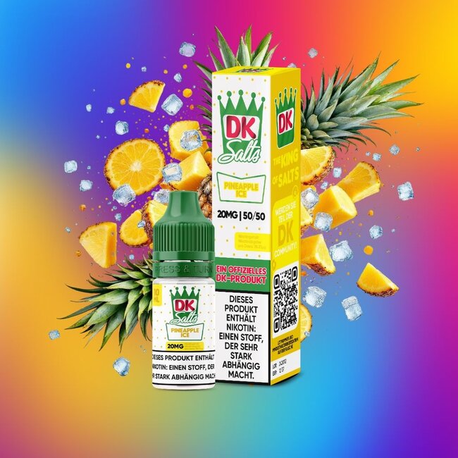 DONUT KING Donut King-Pineapple Ice Nikotinsalz Liquid