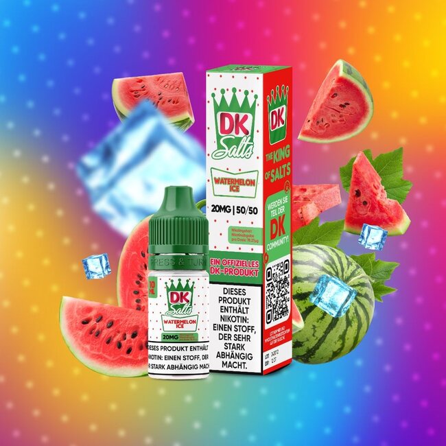 DONUT KING Donut King- Watermelon Ice Nikotinsalz Liquid