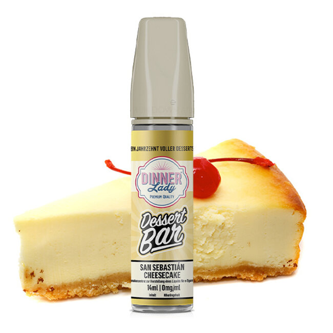 DINNER LADY DINNER LADY Dessert Bar San Sebastian Cheesecake Aroma 14ml