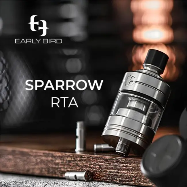 Early Bird Sparrow RTA 2/3.7ml 24mm - Early Bird