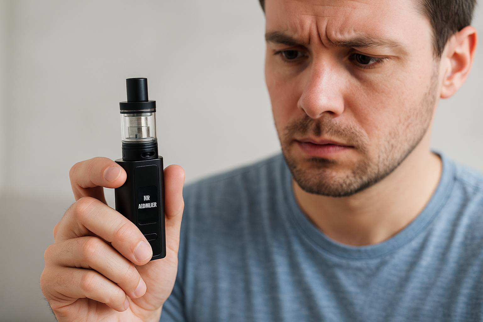 Was bedeutet „No Atomizer" bei E-Zigaretten und wie löst man das Problem?