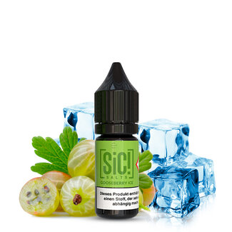 SIC! SIC! Gooseberry Ice Nikotinsalz Liquid 10 ml