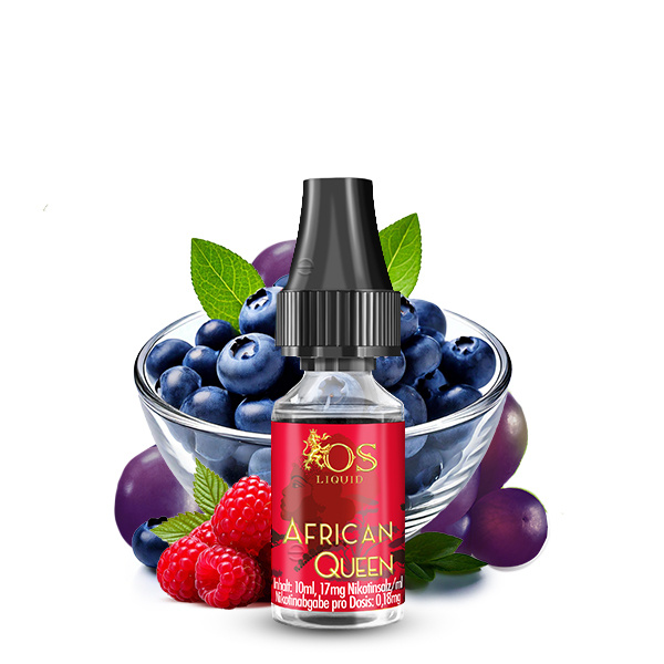 african queen vape OS Liquid African Queen mit 16-Früchte-Komposition