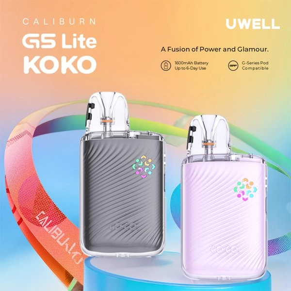 elfbar elfa kaufen Uwell Caliburn G5 Lite Koko 1600mAh 35W Pod Kit – 3ml