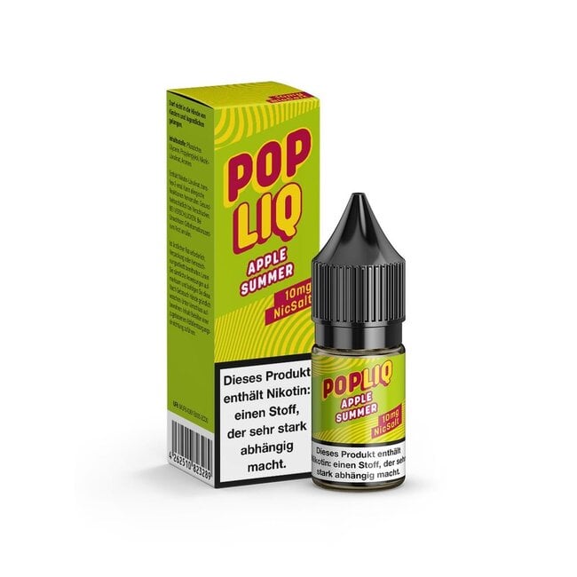 Popliq PopLiq – Apple Summer – Nikotinsalz 10ml (10mg / 20mg)
