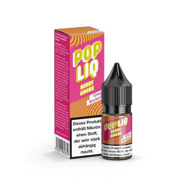 Popliq PopLiq Berry Amore Nikotinsalz 10ml – 10 & 20mg