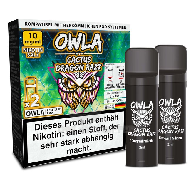 OWL OWLA Pod Doppelpack - Alle Sorten-20mg/ml