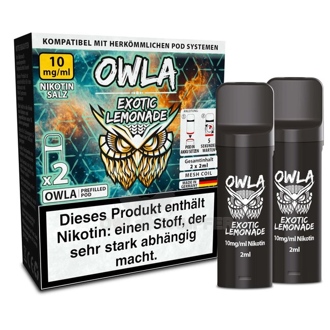 OWL OWLA Pod Doppelpack - Alle Sorten-20mg/ml